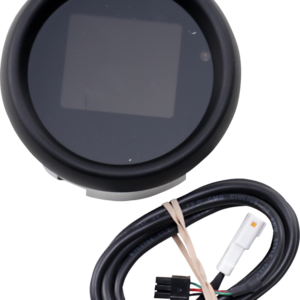 Tank Speedometer - Black Bezel - 3-3/8"
