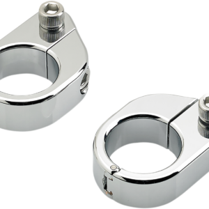 O/S Speed Clamps - Chrome - Straight