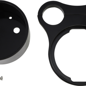 1.5" T-Bar Gauge Mount - Flat Black - For OEM Gauge