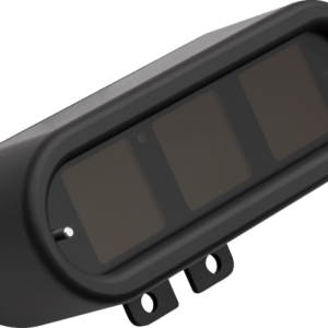 Speedometer - Oval - Black - Universal