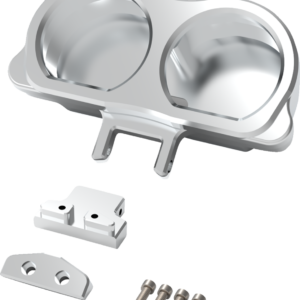 Gauge Mount - Dual - Raw - FLT