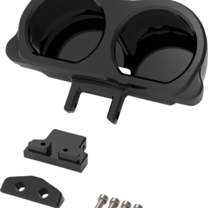 Gauge Mount - Dual - Black - FLT