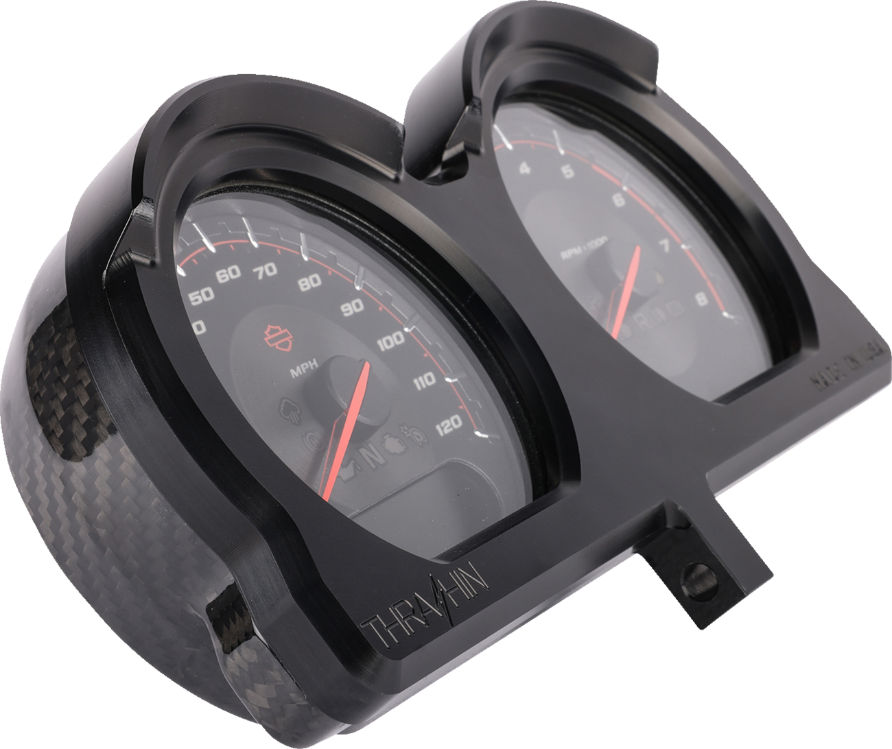 Gauge Relocation Kit - Black - Image 2