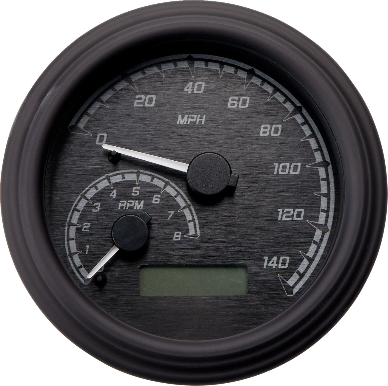 MVX Series Analog Gauge System - Black/Gray/Black