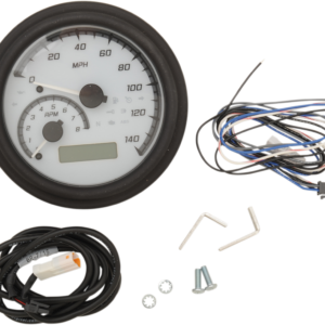 MVX Series Analog Gauge System - White/Gray/Black