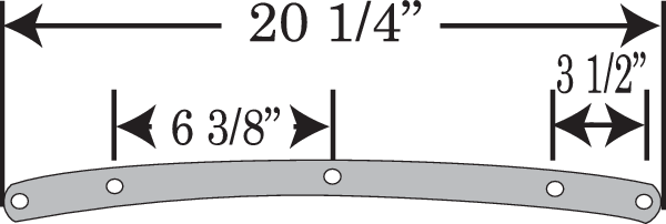 Road King Replacement Plastic - 15" - Clear - Image 4