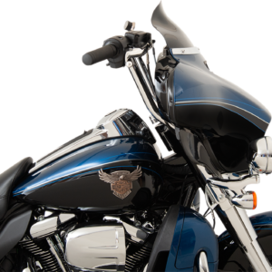 Flare™ Windshield - 6-1/2" - Black - '96-'13 FLHT