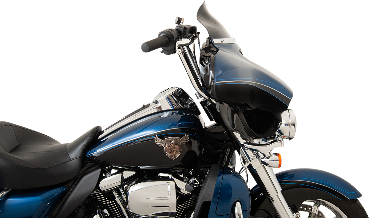 Flare™ Windshield - 6-1/2" - Black - '96-'13 FLHT
