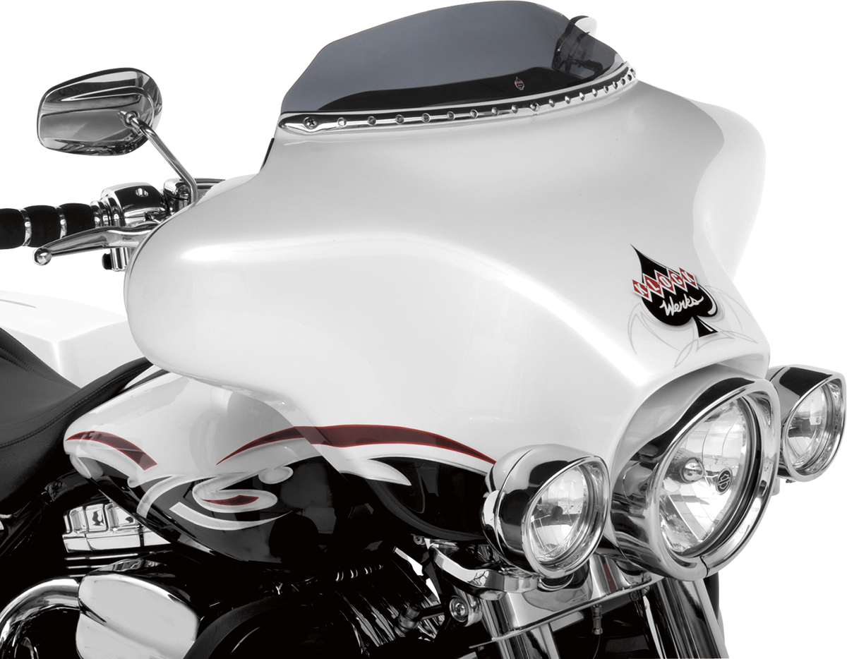 Flare™ Windshield - 3-1/2" - Dark Tinted - '96-'13 FLHT - Image 3