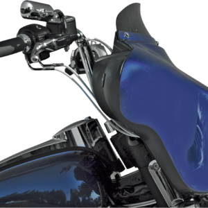 Windshield - Dark Smoke - 4" - FLHT/X