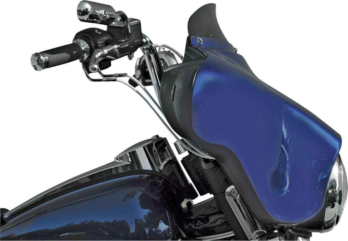 Windshield - Dark Smoke - 4" - FLHT/X
