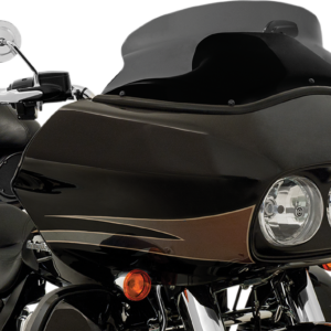 Spoiler Windshield - 6-1/2" - Black - FLTR