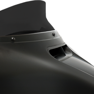 Spoiler Windshield - 4-1/2" - Dark Black Smoke - FLH