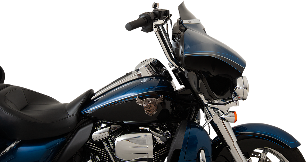 Flare™ Windshield - 4" - Black - '14-'23 FLH - Image 3