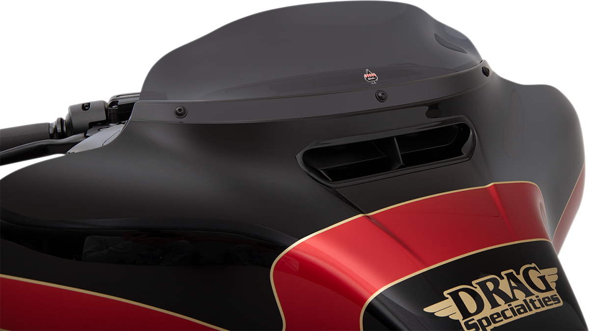 Flare™ Windshield - 4" - Dark Smoke - '14-'23 FLH - Image 4