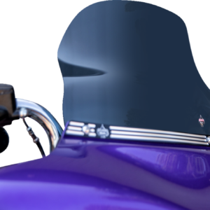 Flare™ Windshield - 10-1/2" - Dark Smoke