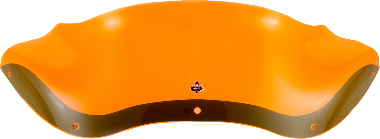 Kolor Flare™ Windshield - 8" - Orange Ice - FLTR - Image 2