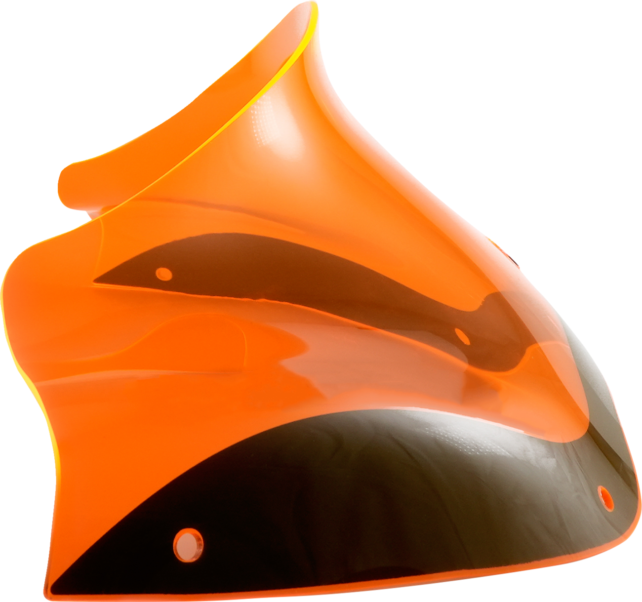 Kolor Flare™ Windshield - 8" - Orange Ice - FLTR