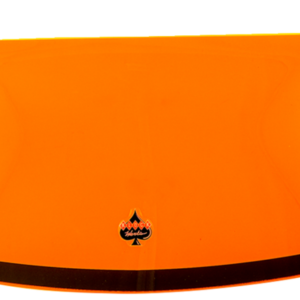 Kolor Flare™ Windshield - 6" - Orange Ice - FLTR