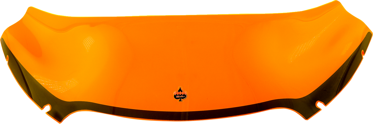 Kolor Flare™ Windshield - 6" - Orange Ice - FLTR