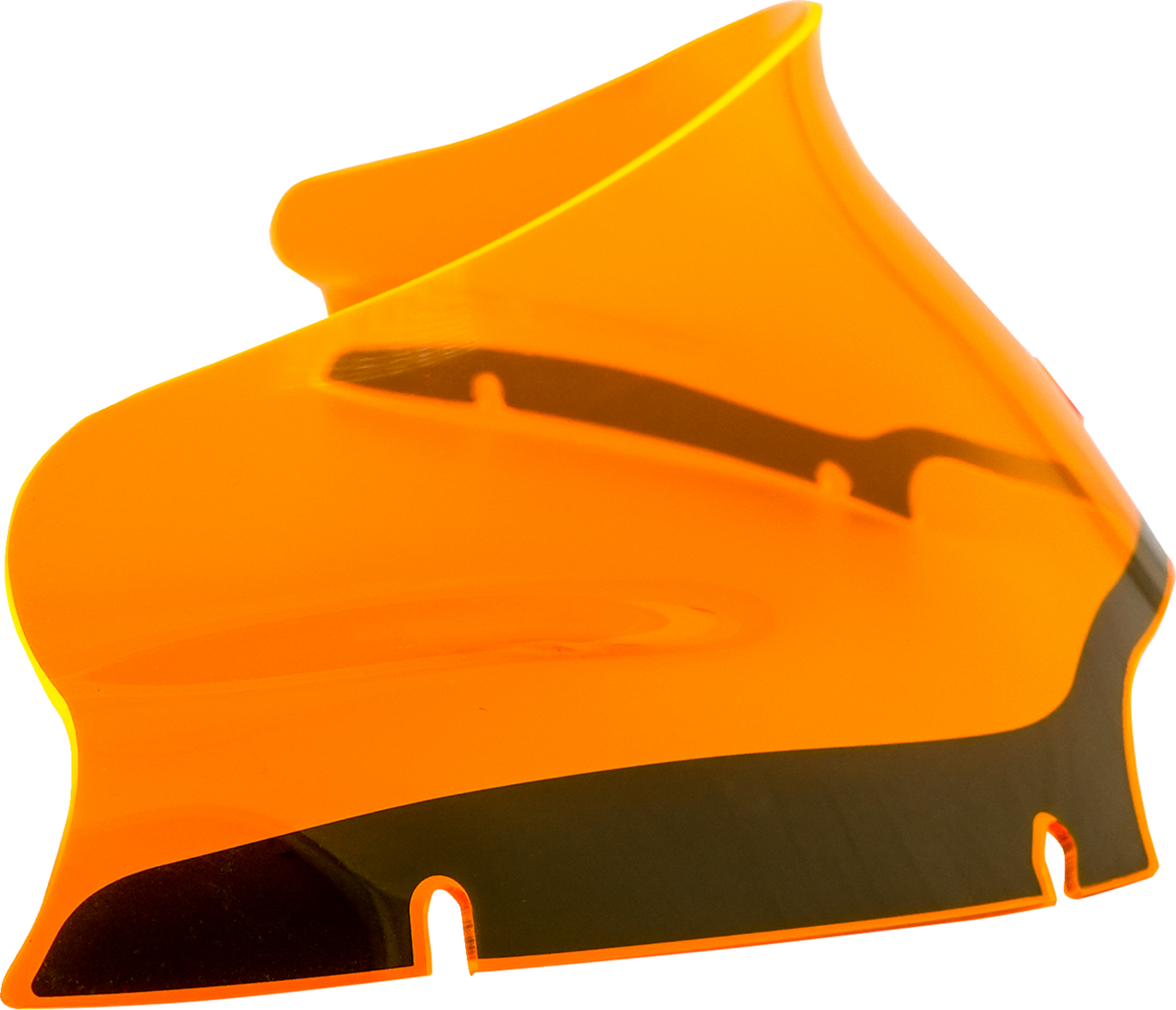 Kolor Flare™ Windshield - 6" - Orange Ice - FLTR - Image 2