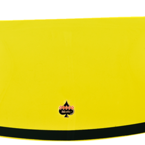 Kolor Flare™ Windshield - 6" - Yellow Ice - FLTR