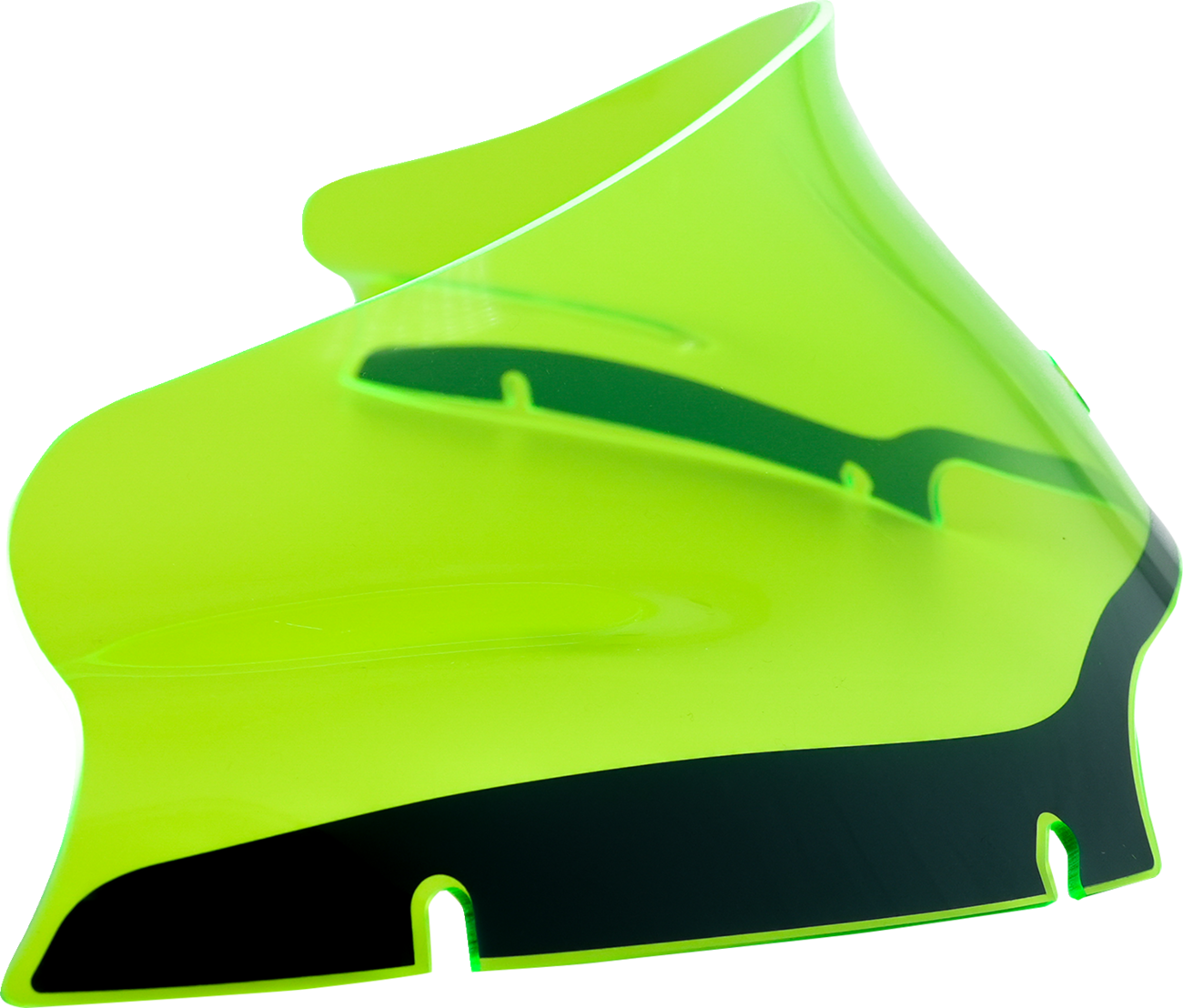 Kolor Flare™ Windshield - 6" - Green Ice - FLTR - Image 2