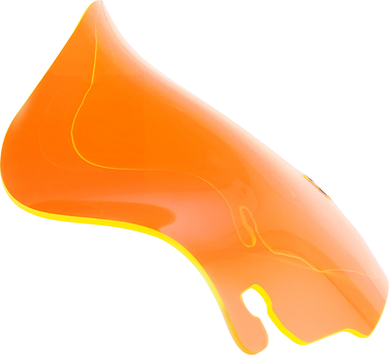 Kolor Flare™ Windshield - 6.5" - Orange Ice - FLH - Image 2