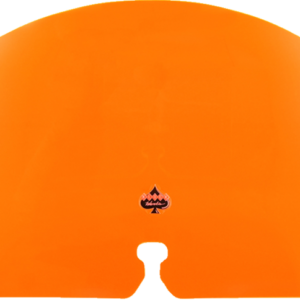 Kolor Flare™ Windshield - 6.5" - Orange Ice - FLH