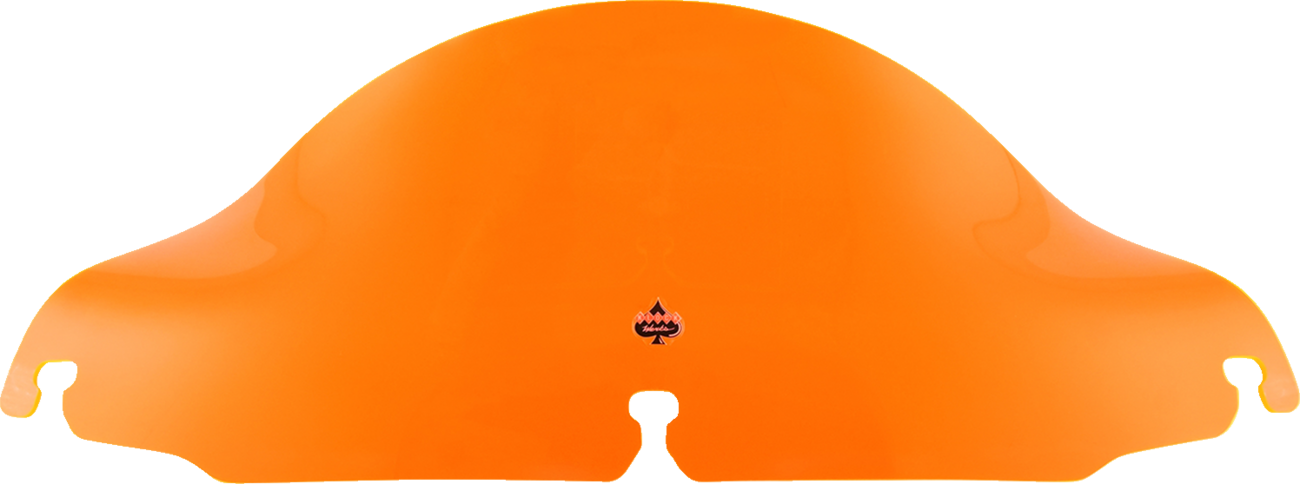 Kolor Flare™ Windshield - 6.5" - Orange Ice - FLH
