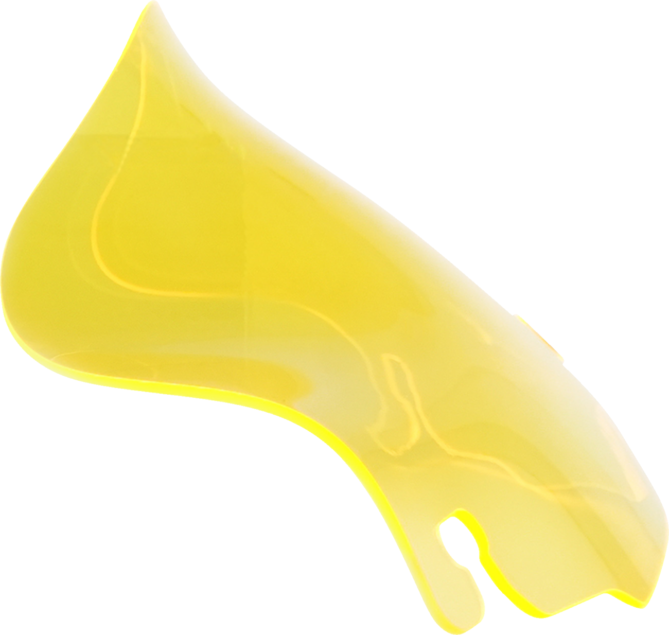 Kolor Flare™ Windshield - 6.5" - Yellow Ice - FLH - Image 2