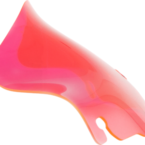 Kolor Flare™ Windshield - 6.5" - Pink Ice - FLH