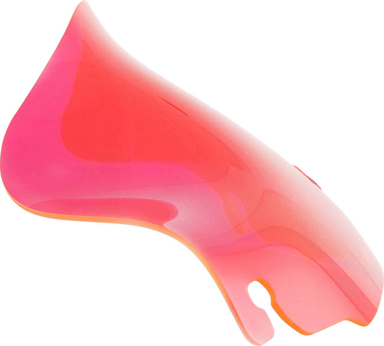 Kolor Flare™ Windshield - 6.5" - Pink Ice - FLH