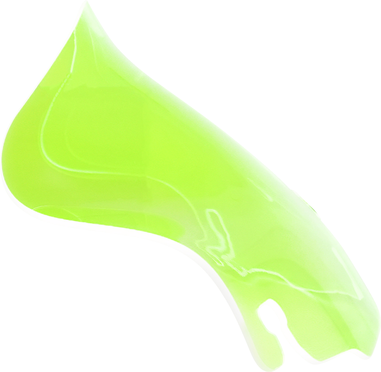 Kolor Flare™ Windshield - 6.5" - Green Ice - FLH