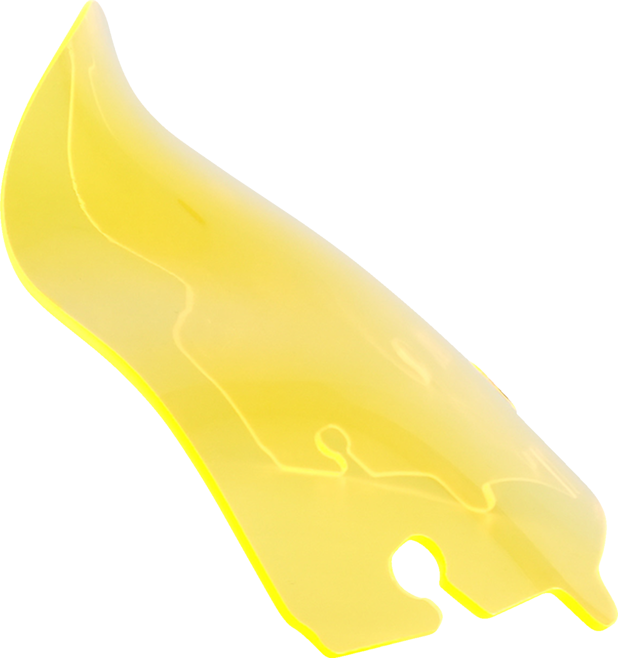 Kolor Flare™ Windshield - 6.5" - Yellow Ice - FLH - Image 2