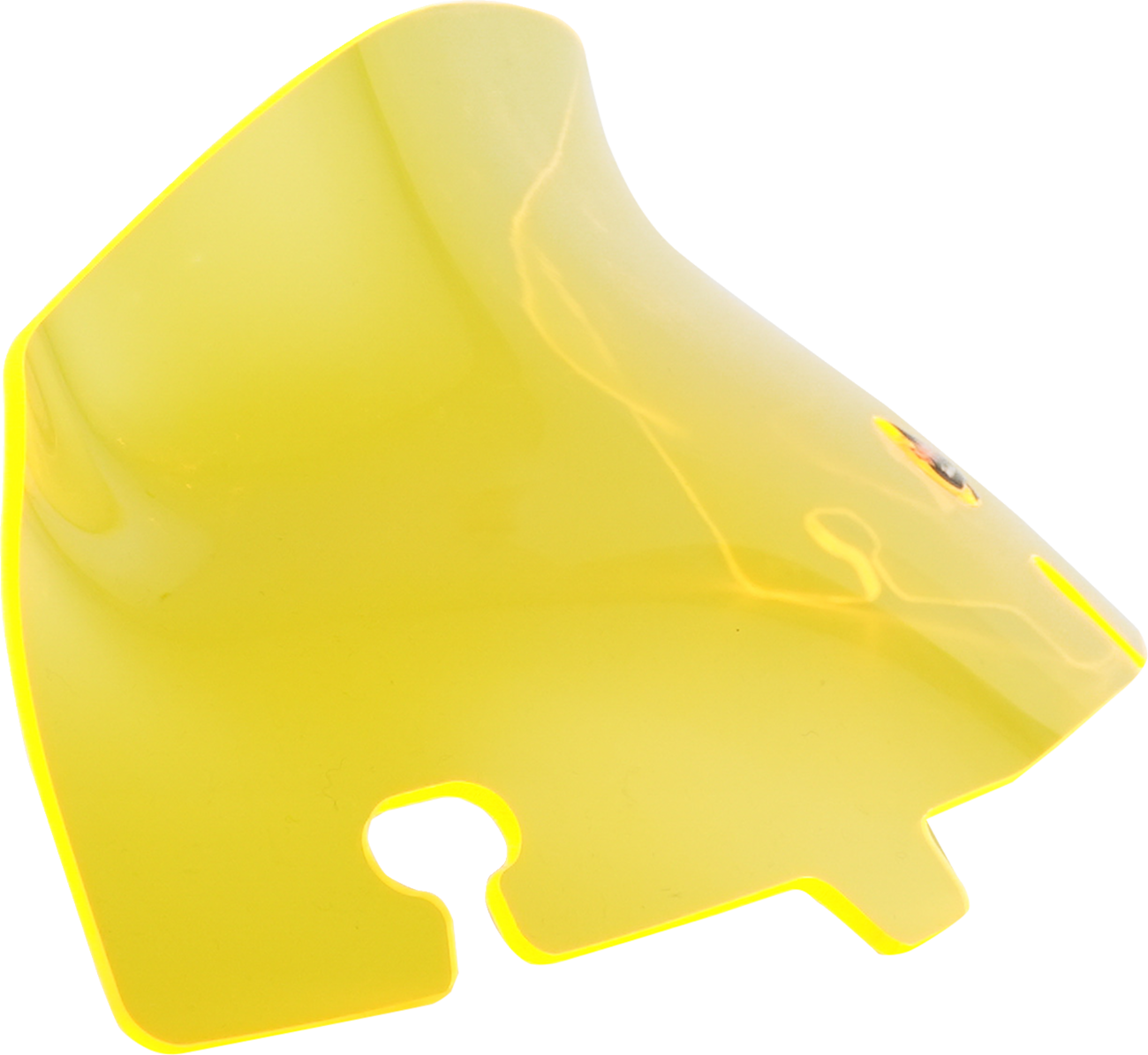 Kolor Flare™ Windshield - 4" - Yellow Ice - FLH - Image 2