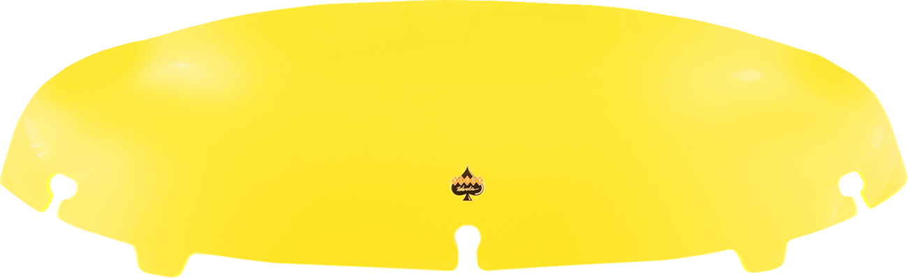 Kolor Flare™ Windshield - 4" - Yellow Ice - FLH