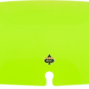 Kolor Flare™ Windshield - 4" - Green Ice - FLH
