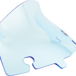 Kolor Flare™ Windshield - 4" - Blue Ice - FLH