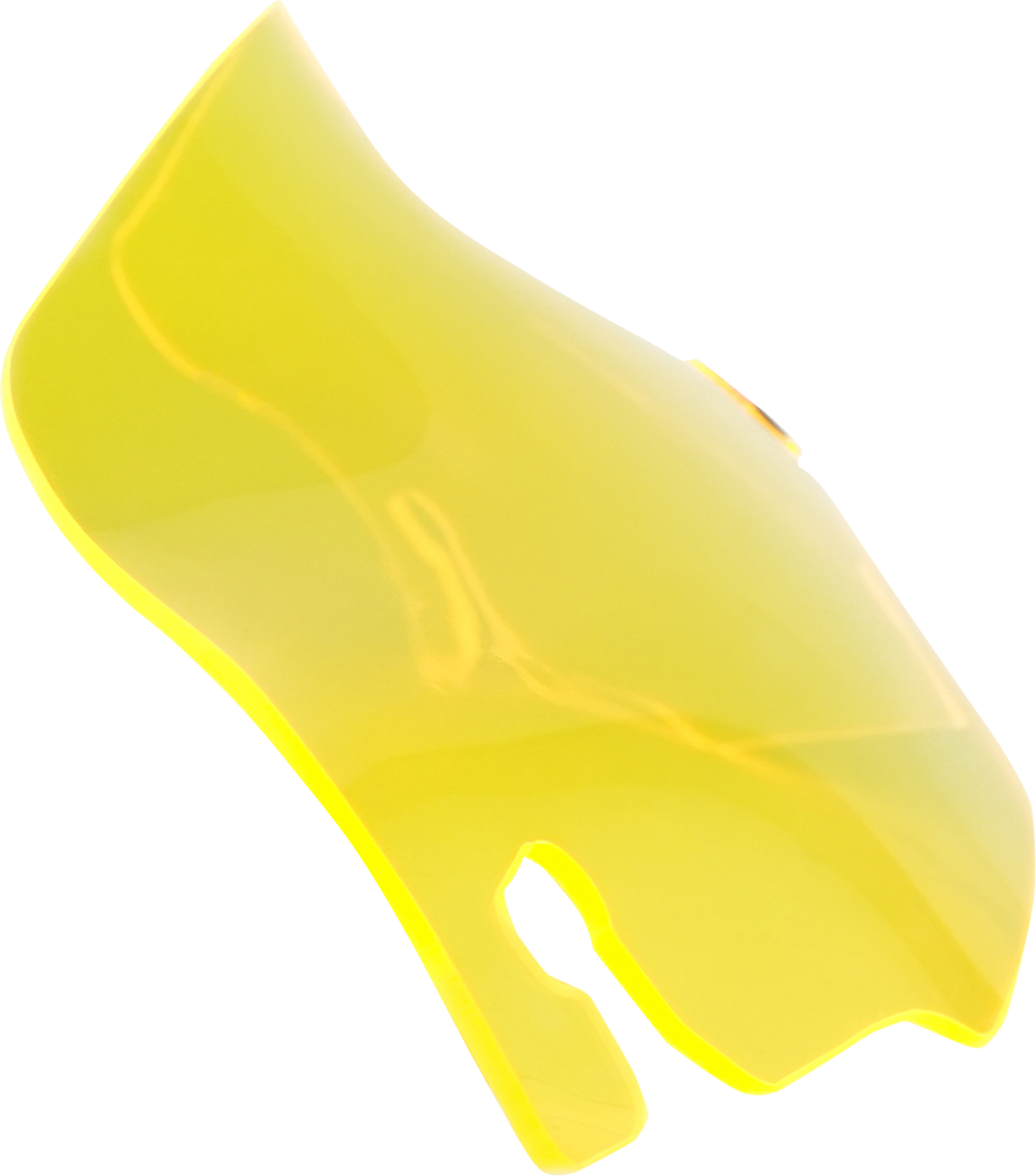 Kolor Flare™ Windshield - 3-1/2" - Yellow Ice - FLR - Image 2