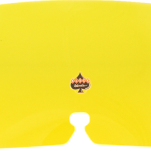 Kolor Flare™ Windshield - 3-1/2" - Yellow Ice - FLR