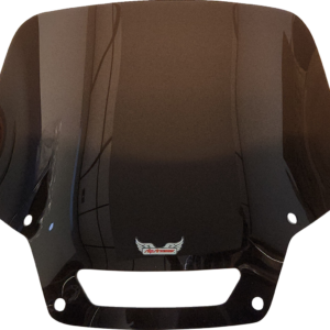 Windshield - Dark Smoke - FXLRST - +2" Over Stock