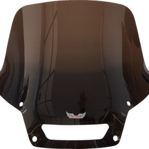 Windshield - Dark Smoke - FXLRST - +4" Over Stock