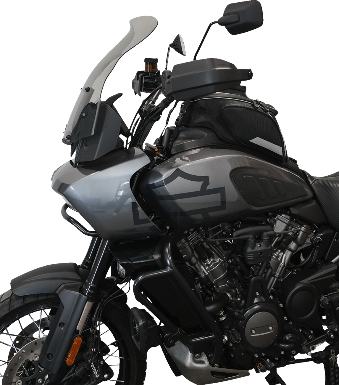 Flare™ Windshield - 15-1/2" - Tint - Pan America - Image 11