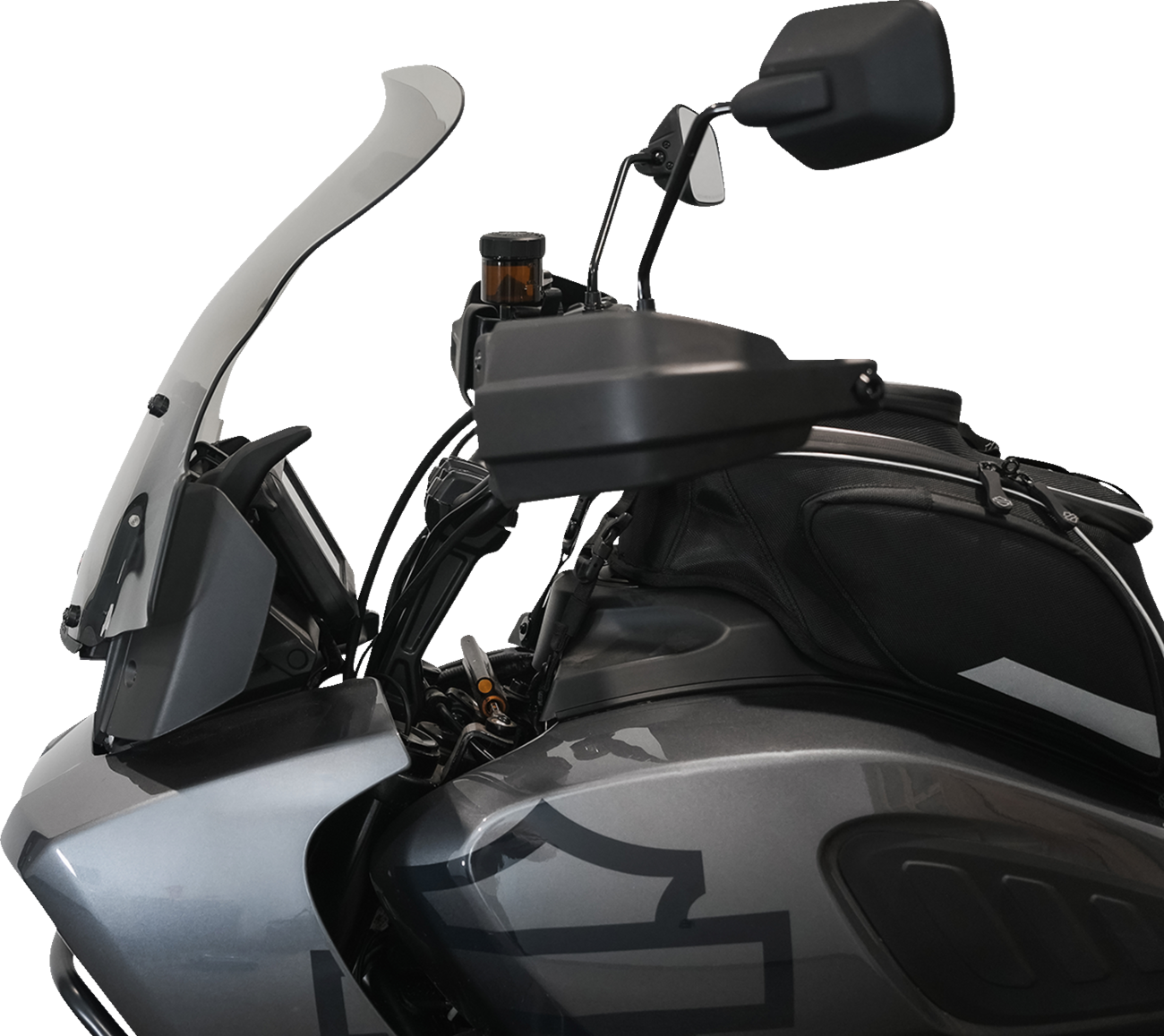 Flare™ Windshield - 15-1/2" - Tint - Pan America - Image 5
