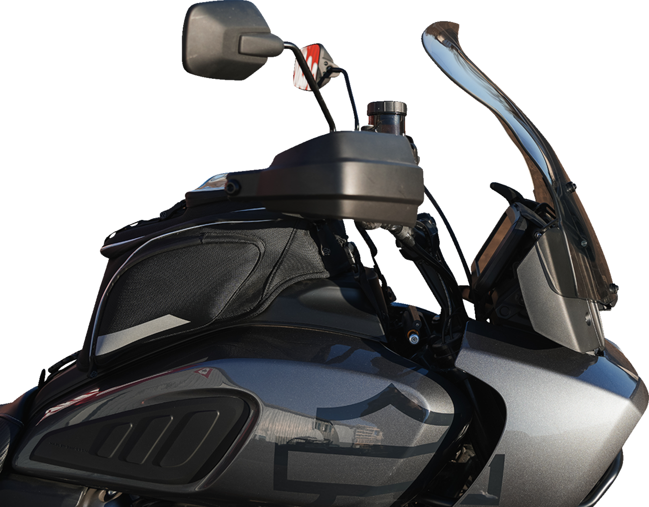Flare™ Windshield - 15-1/2" - Tint - Pan America - Image 10