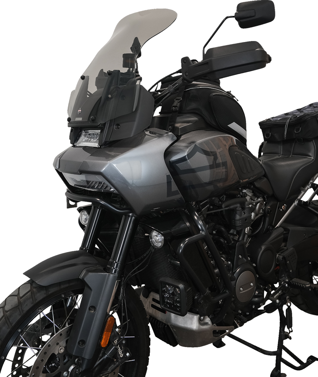 Flare™ Windshield - 15-1/2" - Tint - Pan America - Image 6