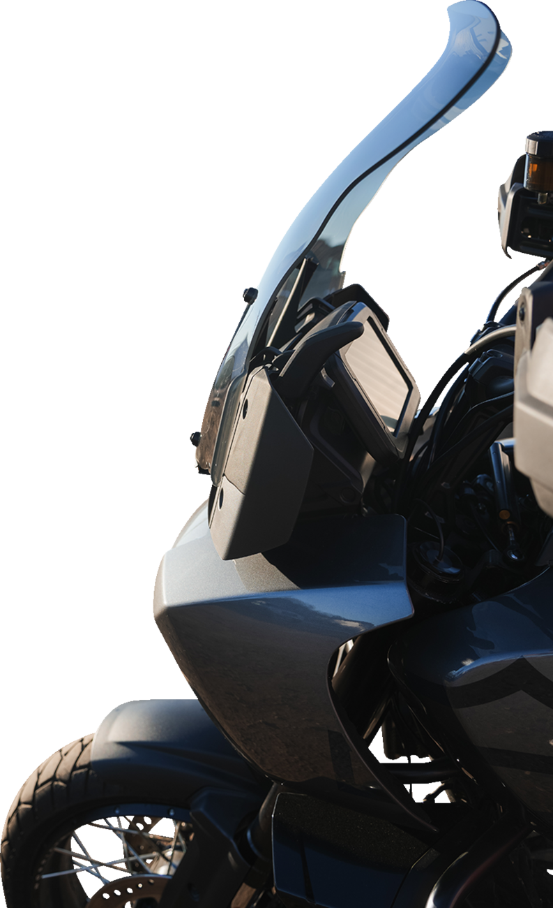 Flare™ Windshield - 15-1/2" - Tint - Pan America - Image 3