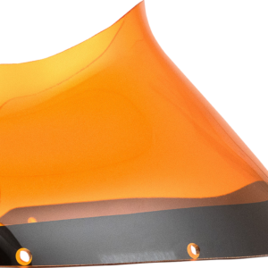 Kolor Flare™ Windshield - 9" - Orange - FXRP