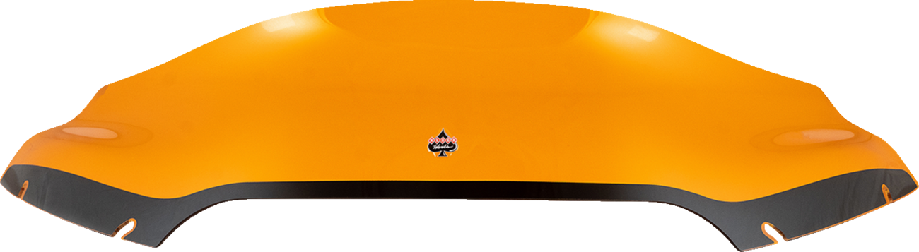 Kolor Flare™ Sport Windshield - 6" - Orange - FLTR - Image 2